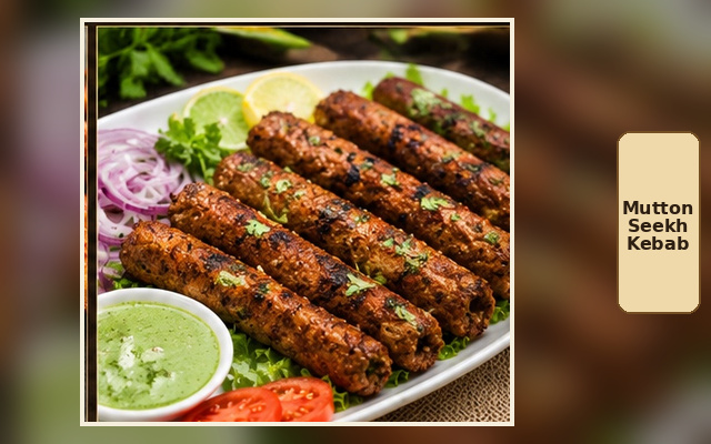 Mutton Seekh Kabab