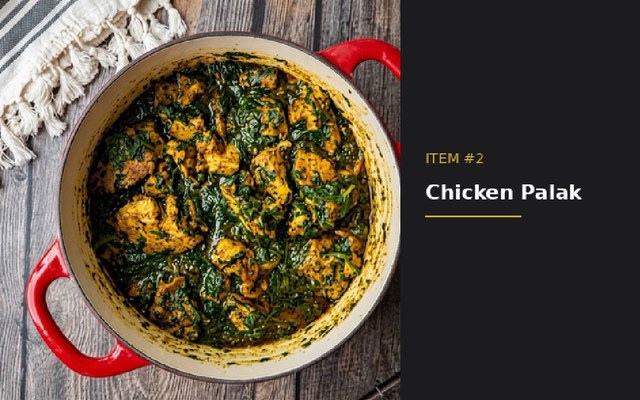 Chicken Palak