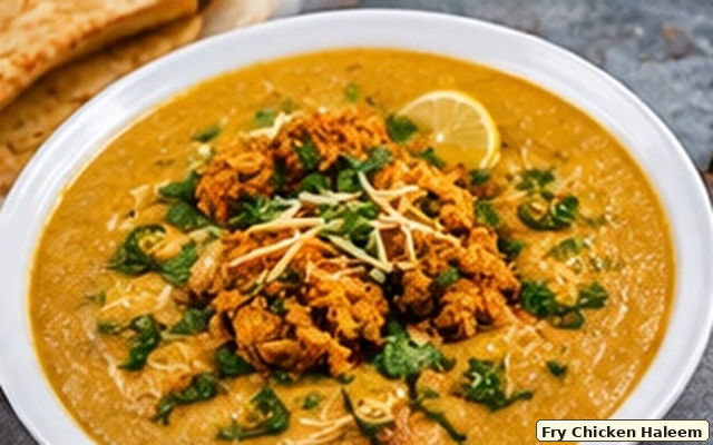 Fry Chicken Haleem