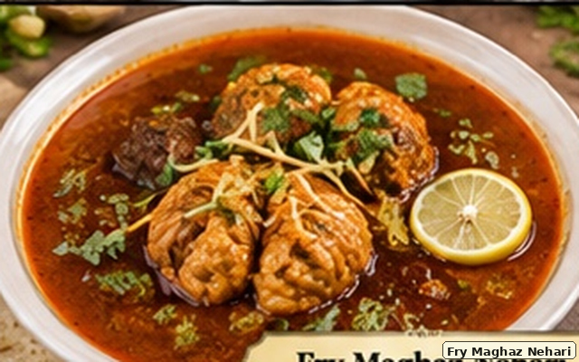 Fry Maghaz Nehari