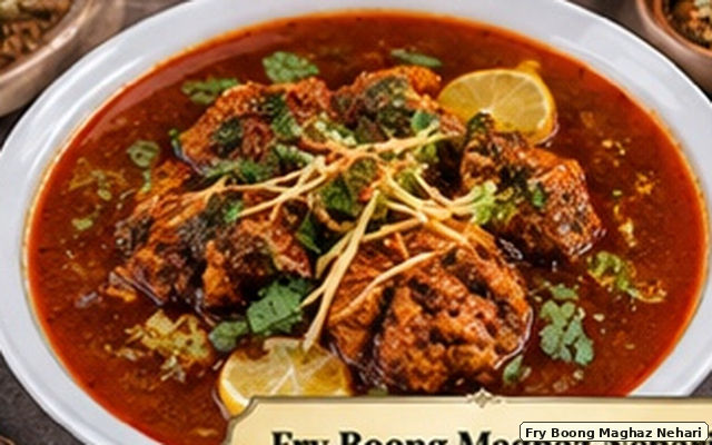 Fry Boong Maghaz Nehari