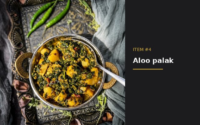 Aloo Palak